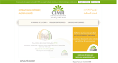 Desktop Screenshot of cimrpro.ma